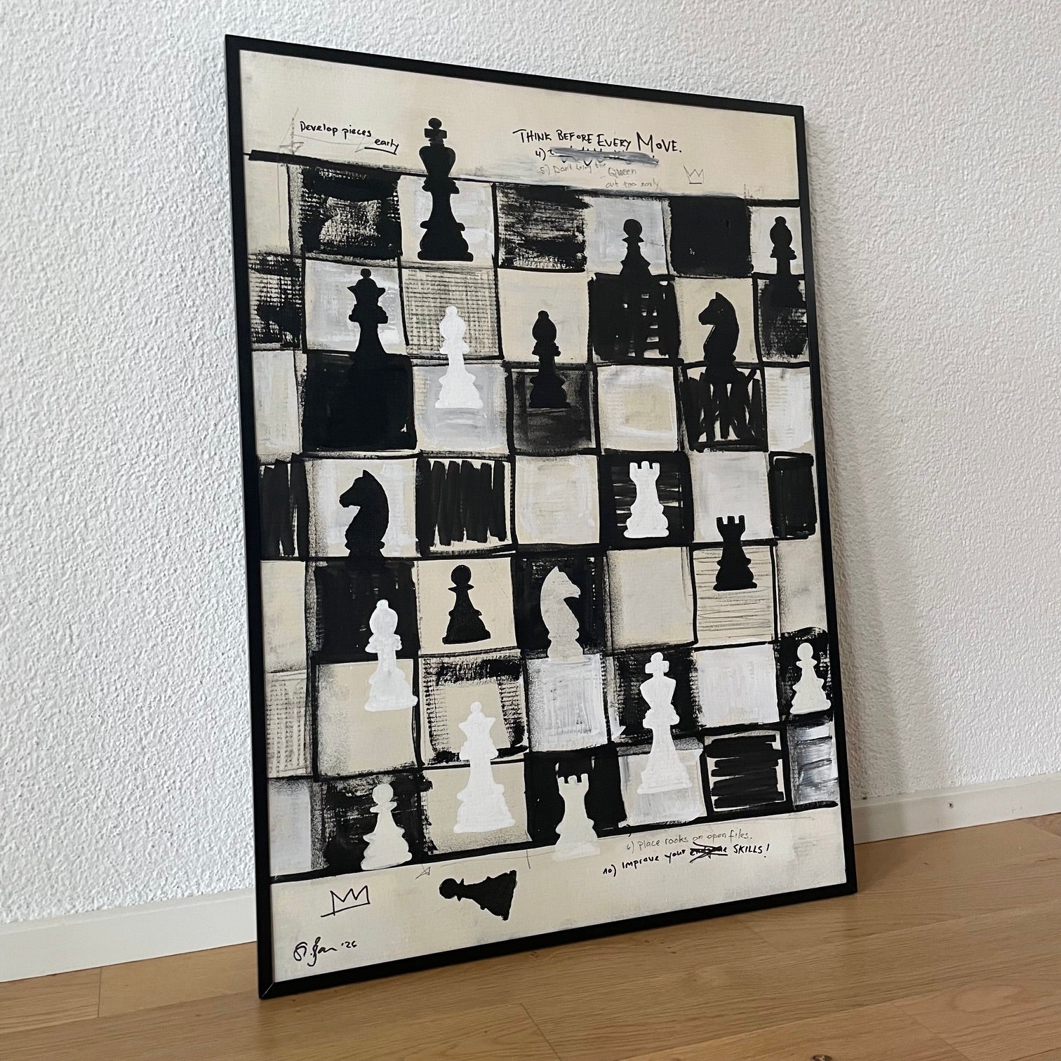 Chess - Original Acrylic Painting
