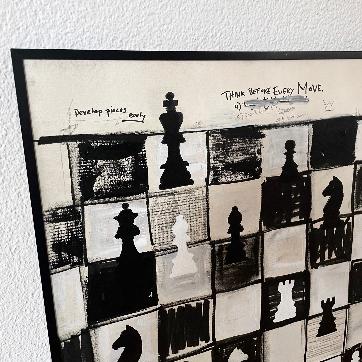 Chess - Original Acrylic Painting