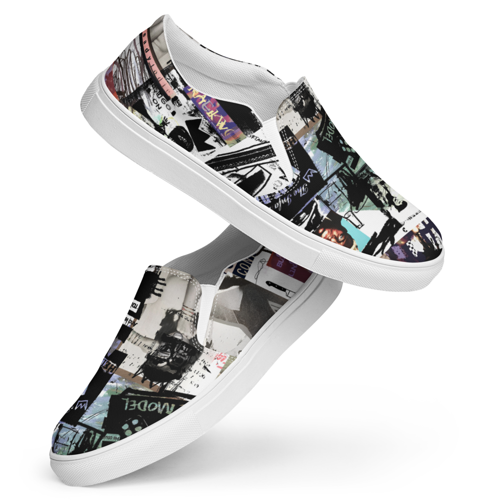 Men’s slip-on shoes - Rap Cover Massacre 2