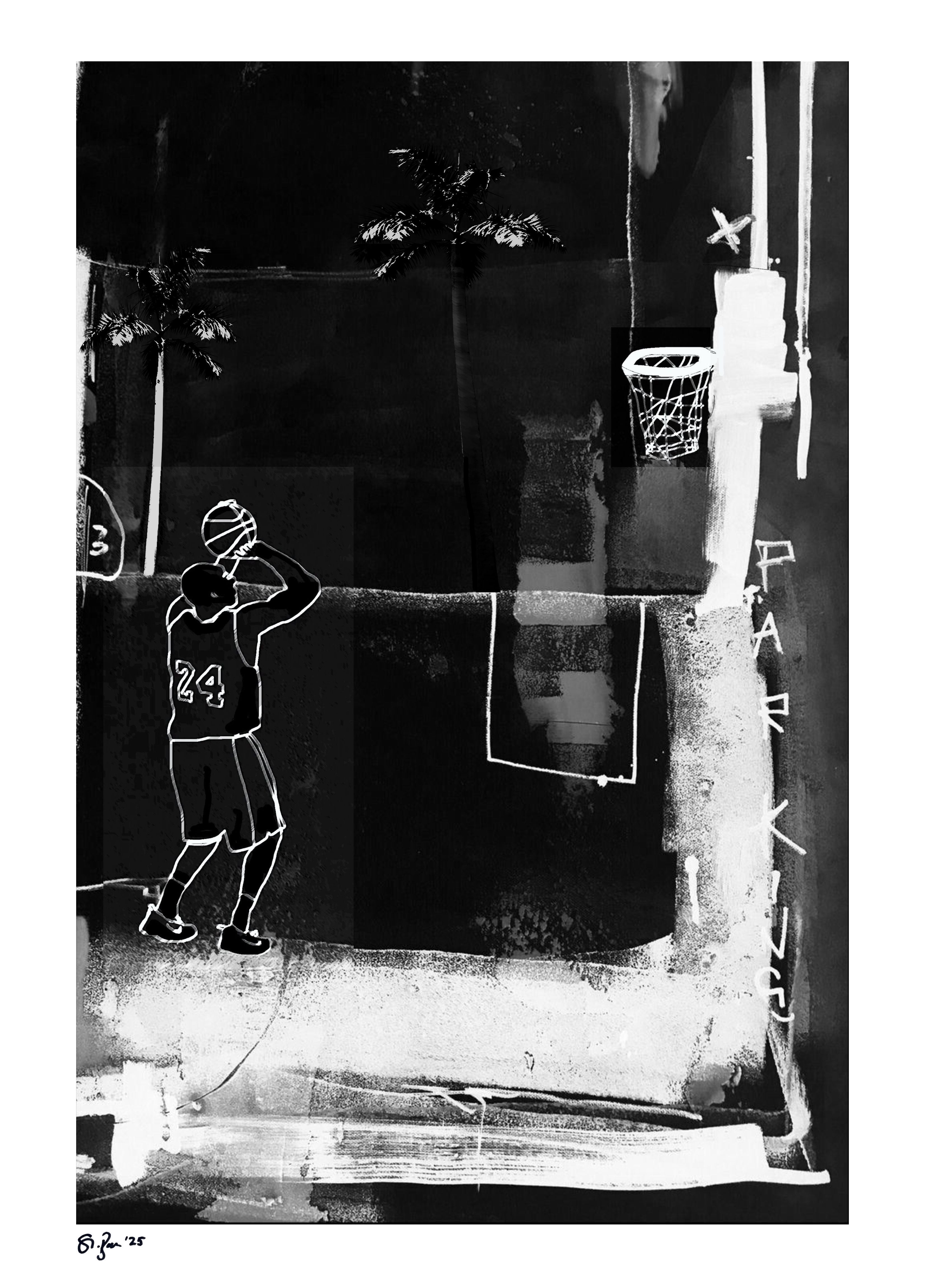 Venice Beach - Basketball Court