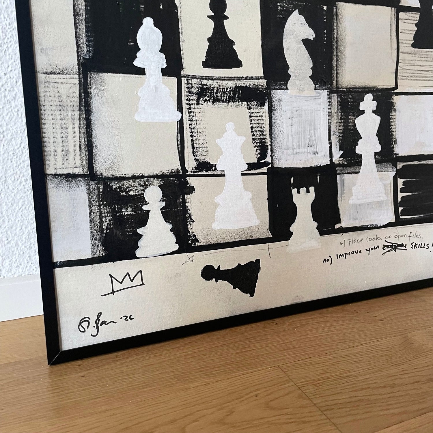 Chess - Original Acrylic Painting
