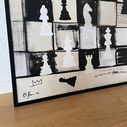 Chess - Original Acrylic Painting