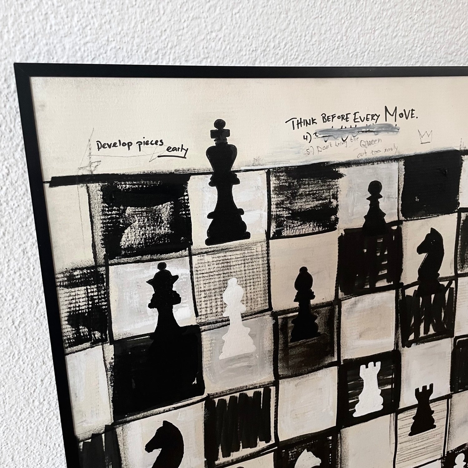 Chess - Original Acrylic Painting