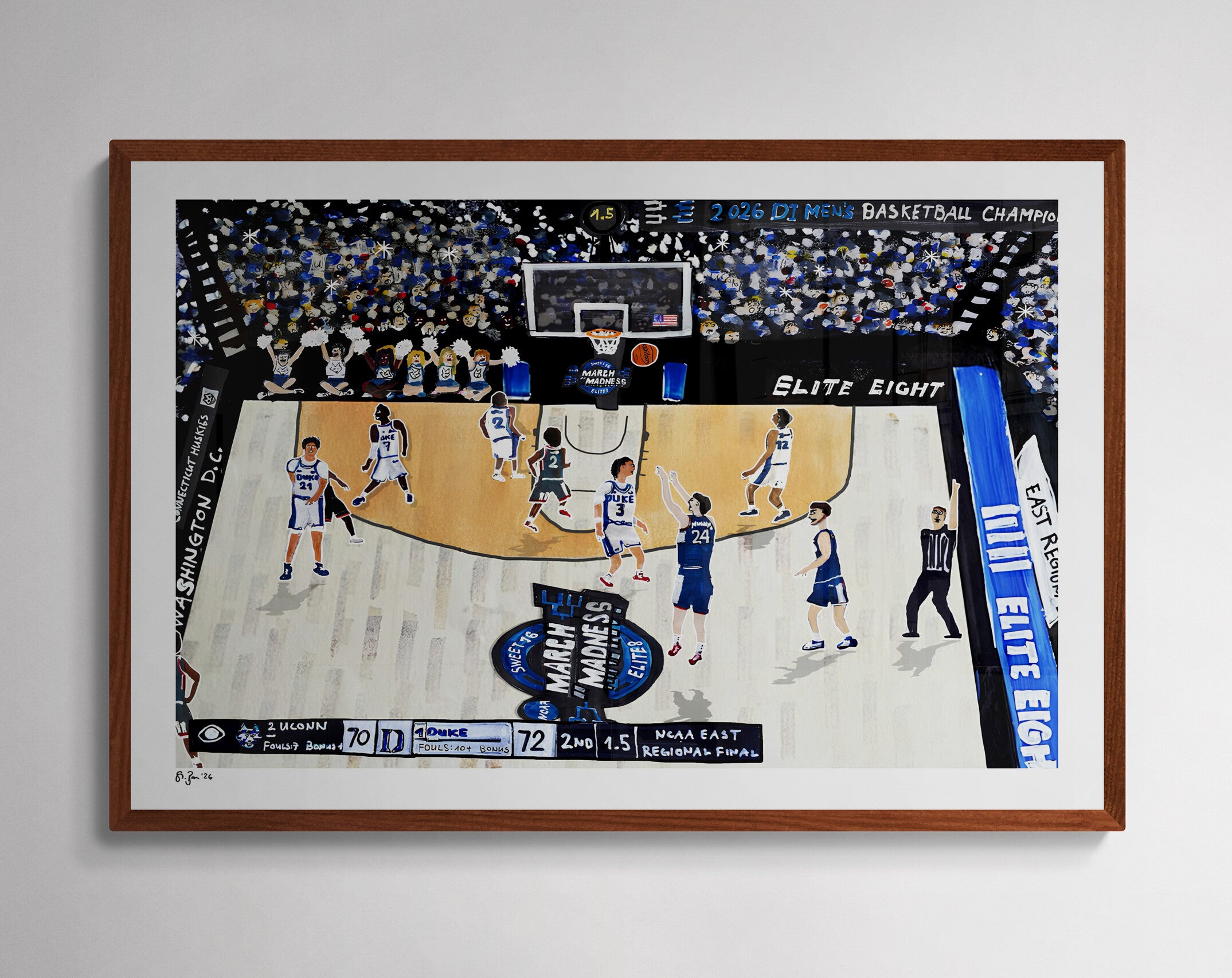 UConn Vs Duke - March Madness