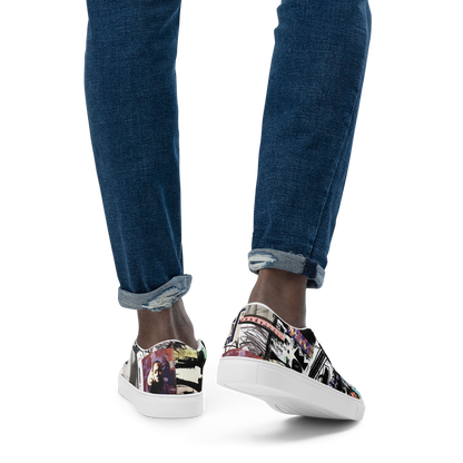 Men’s slip-on shoes - Rap Cover Massacre 2