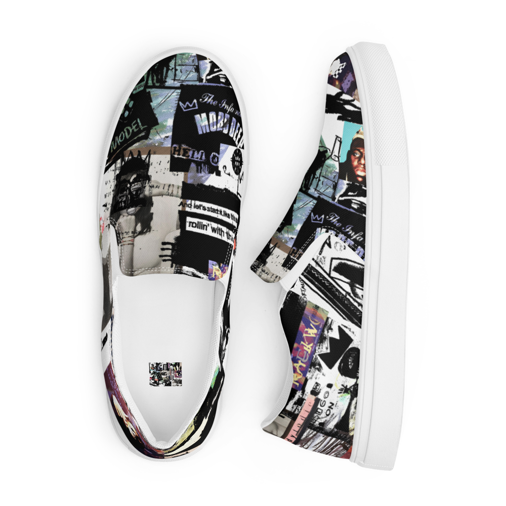 Men’s slip-on shoes - Rap Cover Massacre 2