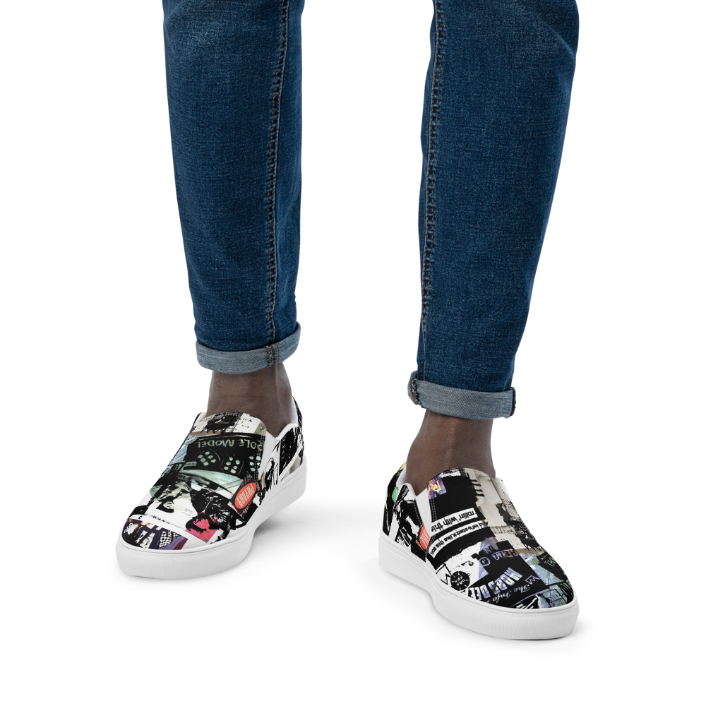 Men’s slip-on shoes - Rap Cover Massacre 2