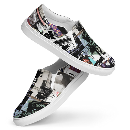 Men’s slip-on shoes - Rap Cover Massacre 2