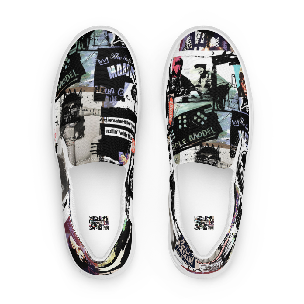 Men’s slip-on shoes - Rap Cover Massacre 2