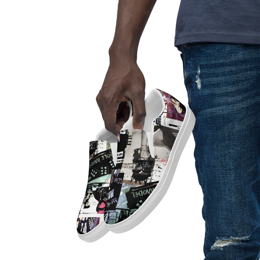 Men’s slip-on shoes - Rap Cover Massacre 2