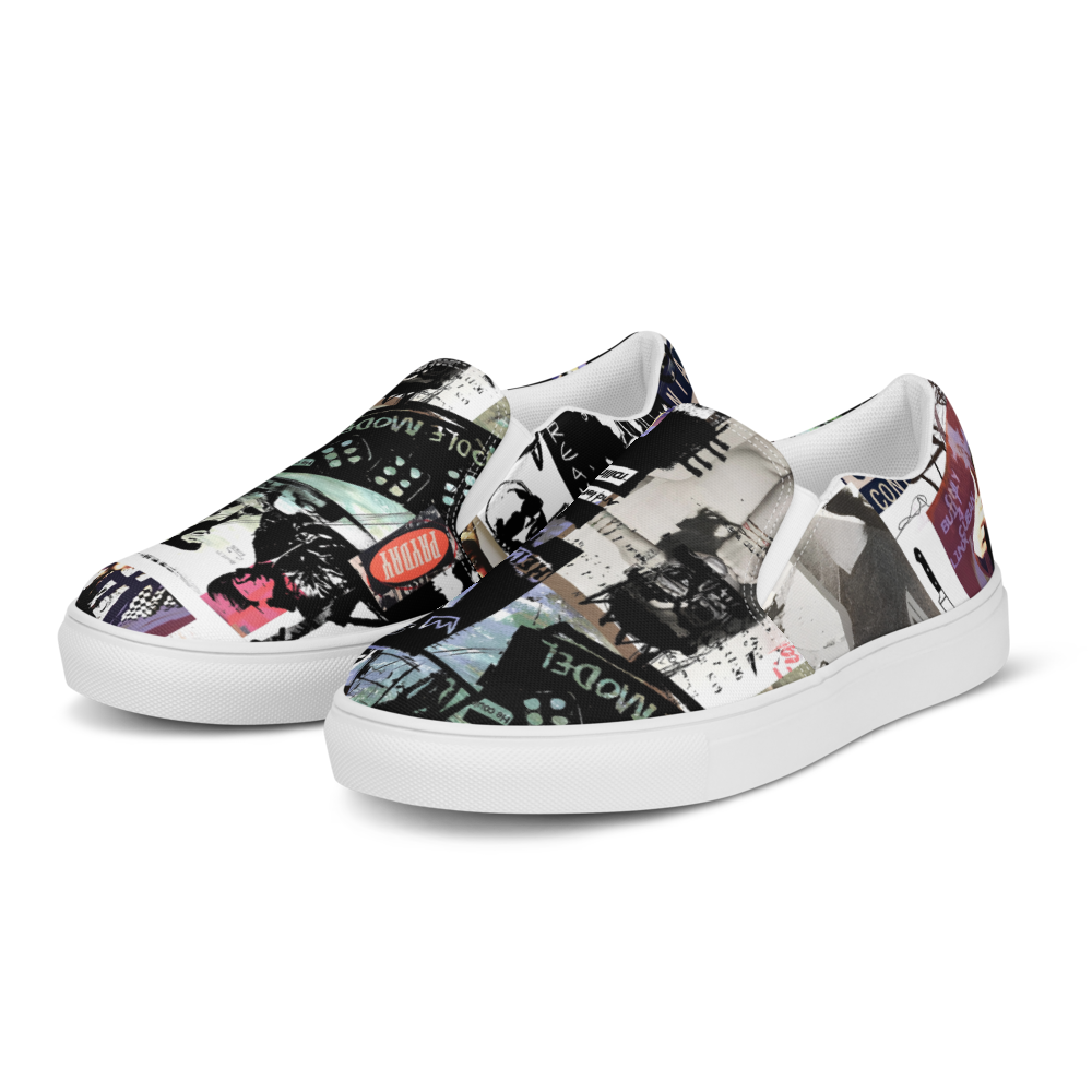 Men’s slip-on shoes - Rap Cover Massacre 2