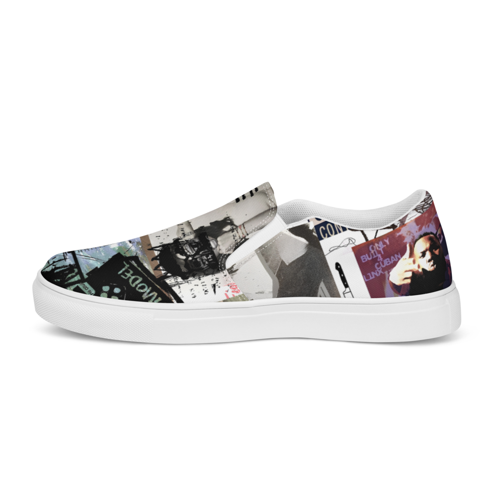 Men’s slip-on shoes - Rap Cover Massacre 2